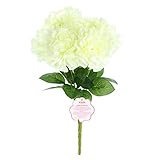 Soledi人工花7ヘッドLifelike牡丹のウェディングホームバー装飾 AF43