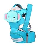 Andux Space ベビーキャリア 抱っこひも 取り外し可能 多機能 ブルー YEBD-02
