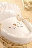 Tatty Ted Designer moses basket & stand by Isabella Alicia