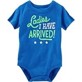 OSHKOSH(オシュコシュ) オシュコシュ オリジナル グラフィック ボディスーツ ブルー トップス半袖Tシャツ 18ヶ月【並行輸入】