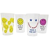 HAVE A HAPPY DAY[プラカップ]クリアタンブラー 4柄セット/Bセット