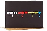 Yellow Owl Workshop MORSE CODE LOVE　カード