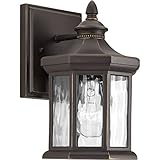 Progress Lighting P6070-20 Traditional/Classic 1-100W Med Wall Lantern, Antique Bronze by Progress L
