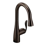 Moen 5995ORB Arbor One-Handle High Arc Pulldown Bar Faucet, Oil Rubbed Bronze [並行輸入品]