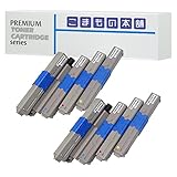 こまもの本舗 沖電気 用 TNR-C4HK2 TNR-C4HC2 TNR-C4HM2 TNR-C4HY2 リサイクルトナー 4色セット ISO認証工場製造 【対応機種】 C510dn C530dn MC561dn 大容量 4色×2セット