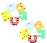 Viskey EVE Door Stopper Baby Finger Protector Guards Animals 10pcs [並行輸入品]