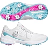 [アディダスゴルフ] ゴルフシューズ ウィメンズ ゼッドジー23 ボア ダッシュグレー/ルシッドフクシャ/プリラブドブルー 23.5 cm