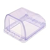 monkeyjack透明コンセントウォールプレートカバー、電気ソケット防水ボックス、バスルームソケットスイッチスプラッシュボックスfor Bigプラグ 9c2b063afdf0c5a7b09a8c04