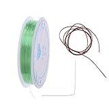 0.6ミリメートルワイドDIY手作りジュエリーアクセサリー弾性ロープビーズロープクリスタルフィッシュラインワイヤーElastane Thread