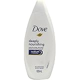 Dove Deeply Nourishing Body Wash Suitable For Daily Use (Pack Of 1, 100 ml) White 100.0 grams