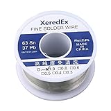 Saikogoods XeredEx 1.0mm 2％フラックススズ鉛ロジンロールコアシルバーはんだワイヤー溶接はんだ付け修理ツールリール溶融キット63％Sn