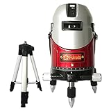 FUKUDA 8ライン レーザー墨出し器+エレベーター三脚セット EK-789DP 電子自動整準 4垂直・360°水平 フクダ 墨出し器 水平器 フルライン測定器