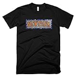 新しいYorkモザイクTシャツ ブラック