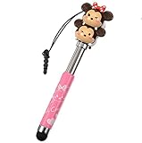 ディズニー公式 TSUM TSUM  ミッキー&ミニー スマホ&タブレット 対応 タッチペン アナ雪 シール 2枚セット