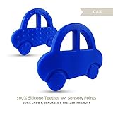 Lil' Teethers Baby Teething Toys. Bendable & Freezer friendly. Highly Recommended by Moms. 100% Sili