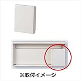 パナソニック　ユニサス　ブロック（スリム）専用オプション　カメラ目隠しパネル　CTR7951　※ポスト本体は別売　【郵便ポスト】 　エイジングブラウン（MA）