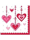 Kole Imports PB482 Heart Dazzler Lunch Napkins Set [並行輸入品]