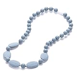 Aishine Teether -Natural Pain Reduce Rainbow Silicone Teething Pendant Nursing Breastfeeding Necklac