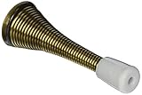 Stanley National Hardware V8023 3 Spring Door Stop in Antique Brass by Stanley Hardware