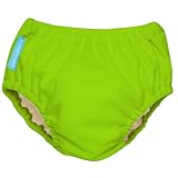 Charlie Banana 889242 Small 2 in 1 Swim Diaper and Training Pants - Shanghai Green by Charlie Banana