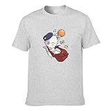 [QOPIKKL] Delivery Moogleファイナルファンタジー Tシャツ メンズ 半袖 綿100%ト インナーシャツ 肌着 スポーツ シャツ 下着 軽い 柔らかい 快適 カジュアル おしゃれ メンズ 服 春 夏 秋 冬