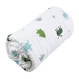 6 Layer Soft Muslin Cotton Swaddle Blanket Bath Towel for Newborn Baby Toddler Kids Muslin Swaddle B