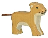 Holztiger Little Lion Standing Toy Figure [並行輸入品]