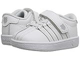[ケースイス] K-Swiss Kids ガールズ Classic VN VLCTM (Infant/Toddler) スニーカー White/White Leather 2 Infant(9.5cm