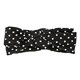 Ochine　新生児 赤ちゃん 出産祝い　ベビー キッズ ヘアバンド　新生児ヘアバンド　ガールズアバンド　赤ちゃんもオシャレに♪　弾力性 可愛い中国結び 5色セット (ブラック)