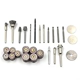 AngelaKerry 28本セット ハイスピードロータリーツール 3mm軸 [並行輸入品]