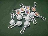 144ミニプラスチックブルーRattlesでビーズの内側のノイズ