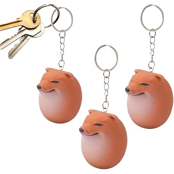 Amazon.co.jp: 2個 シバコ キーホルダー 、しばこエッグ、シバコ 卵