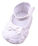 (ビグッド)Bigood フォーマルシューズ ベビーシューズ 女の子 子供靴 フォーマル靴 七五三 発表会 結婚式ルームシューズホワイト11cm