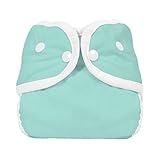 Thirsties Snap Diaper Cover, Aqua, X-Small by Thirsties