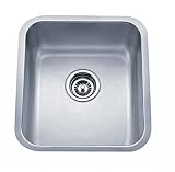 Wells Sinkware SSU1618-8 18-Gauge Undermount Single Bowl Kitchen Sink, Stainless Steel [並行輸入品]