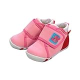 ミキハウス ホットビスケッツ(MIKIHOUSE HOT BISCUITS) 360゜かわいい ファーストベビーシューズ (11.5cm-13.5cm) 12cm ピンク