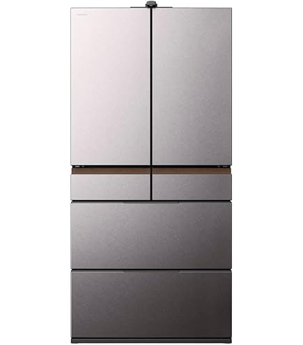 Amazon | 6ドア冷蔵庫 まんなか冷凍 HXCCタイプ クリスタルミラー