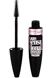 Maybelline New York センセーショナルな甘美な防水マスカラ、茶色がかった黒のラッシュ、0.3液量オンス