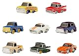 CarTunedシリーズ3-8パックダイキャスト車両。