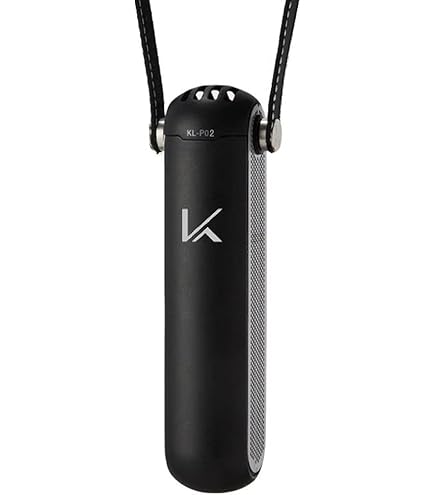 Amazon | ible Airvida 首掛け式空気清浄機 L1 (black) | ible