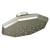 Moen S146Epbn Showering Accessories-Premium One-Function 7-Inch Diameter Eco-Performance Showerhead,