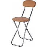 木製 折りたたみパイプ椅子 背付 チェア OSK-1094