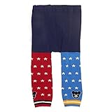 (ミキハウス)ダブルＢ　DOUBLE.B ベア＆ベアガール♪レギンス 110cm マルチ（87）