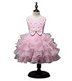 Candykids 子供ドレス　可愛い　ティアードスカート　女の子　ノースリーブワンピース　セレモニー　キッズ　ベビー　ジュニア　子どもドレス ワンピース　お嬢様 　ウェディングドレス　女の子 フォー