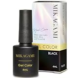 MIKAGAMI カラージェル ネイル HEMAフリー 4mL 日本製 ブラック