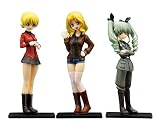 プラッツ 1/35 ガールズ&パンツァー 隊長フィギュアセット