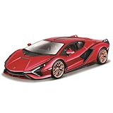 Bburago（ブラーゴ） 1/25 ランボルギーニ シアン FKP 37 2019 レッド ／ ミニカー ダイキャストカー 完成品 18-21099 RD