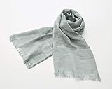 宮崎タオル いまばりマフラー70 オリジナルシリーズ No.13 ライトグレー 長さ140×幅34cm