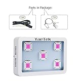 YaeTek　X5　1000W植物育成LEDライト led 1000w　植物栽培ledライト 植物 ライト led 水耕栽培ランプ　野菜工場、植物農園、植物栽培工場