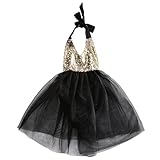 ベビーガールズノースリーブパーティーチュチュドレススパンコールTop Baby Pettiskirt カラー: ブラック